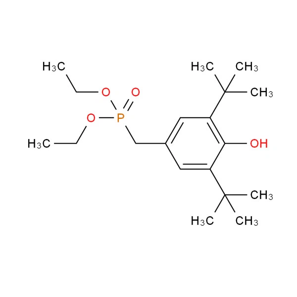 976-56-7 Dietil 3,5-di-tert-butil-4-gidroksibenzilfosfat Antioksidant 1222 C19H33O4P